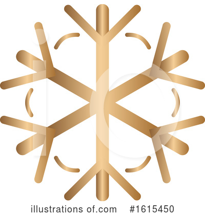 Royalty-Free (RF) Snowflake Clipart Illustration by KJ Pargeter - Stock Sample #1615450