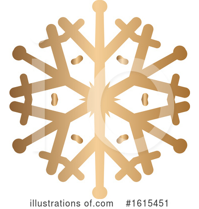 Royalty-Free (RF) Snowflake Clipart Illustration by KJ Pargeter - Stock Sample #1615451