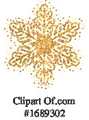 Snowflake Clipart #1689302 by KJ Pargeter