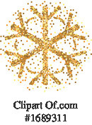 Snowflake Clipart #1689311 by KJ Pargeter