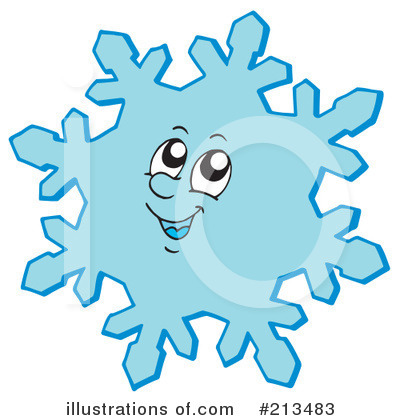 Royalty-Free (RF) Snowflake Clipart Illustration by visekart - Stock Sample #213483