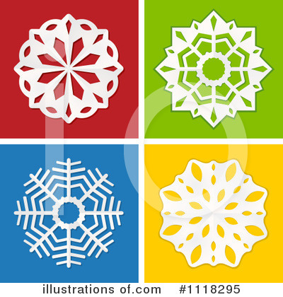 Royalty-Free (RF) Snowflakes Clipart Illustration by elaineitalia - Stock Sample #1118295