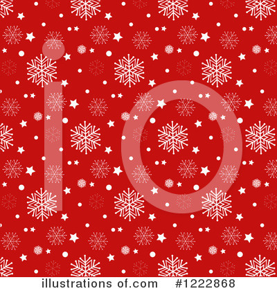 Snowflake Background Clipart #1222868 by KJ Pargeter