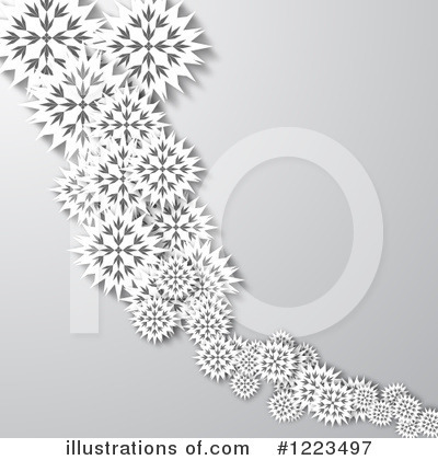 Snowflakes Clipart #1223497 by vectorace