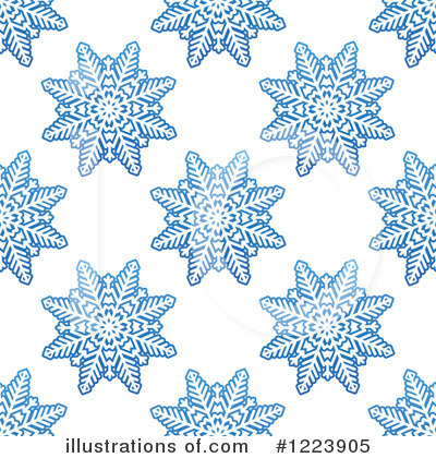 Royalty-Free (RF) Snowflakes Clipart Illustration by Vector Tradition SM - Stock Sample #1223905