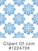 Snowflakes Clipart #1224736 by Vector Tradition SM