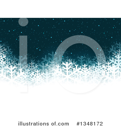 Royalty-Free (RF) Snowflakes Clipart Illustration by dero - Stock Sample #1348172
