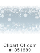 Snowflakes Clipart #1351689 by dero