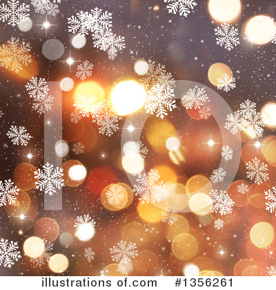 Royalty-Free (RF) Snowflakes Clipart Illustration by KJ Pargeter - Stock Sample #1356261