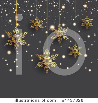 Royalty-Free (RF) Snowflakes Clipart Illustration by KJ Pargeter - Stock Sample #1437326