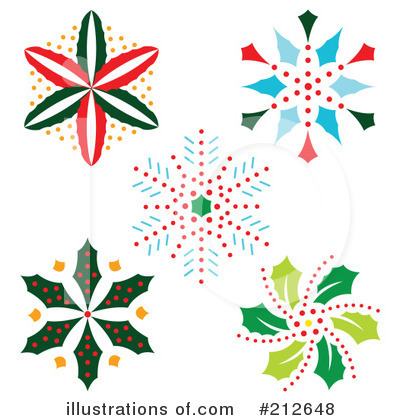 Snowflakes Clipart #212648 by Cherie Reve