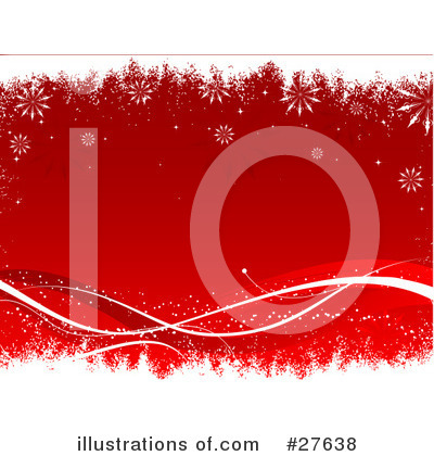Royalty-Free (RF) Snowflakes Clipart Illustration by KJ Pargeter - Stock Sample #27638