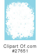 Snowflakes Clipart #27651 by KJ Pargeter