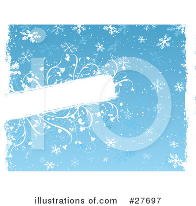 Royalty-Free (RF) Snowflakes Clipart Illustration by KJ Pargeter - Stock Sample #27697