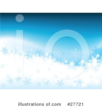 Royalty-Free (RF) Snowflakes Clipart Illustration by KJ Pargeter - Stock Sample #27721