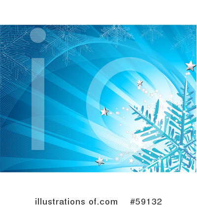 Royalty-Free (RF) Snowflakes Clipart Illustration by elaineitalia - Stock Sample #59132