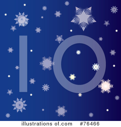 Royalty-Free (RF) Snowflakes Clipart Illustration by Pams Clipart - Stock Sample #76466