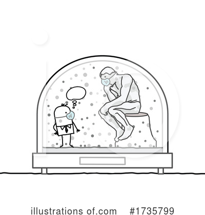 Royalty-Free (RF) Snowglobe Clipart Illustration by NL shop - Stock Sample #1735799