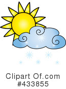 Snowing Clipart #433855 by Pams Clipart