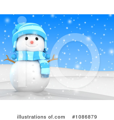 Snowing Clipart #1086879 by BNP Design Studio