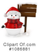 Snowman Clipart #1086881 by BNP Design Studio