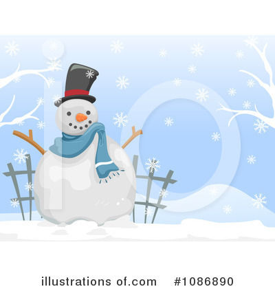 Snowman Clipart #1086890 by BNP Design Studio