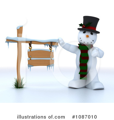 Snowman Clipart #1087010 by KJ Pargeter