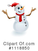 Snowman Clipart #1118850 by AtStockIllustration