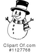 Snowman Clipart #1127768 by visekart