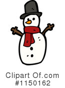 Snowman Clipart #1150162 by lineartestpilot
