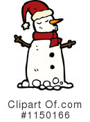 Snowman Clipart #1150166 by lineartestpilot