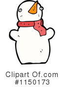Snowman Clipart #1150173 by lineartestpilot