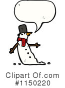 Snowman Clipart #1150220 by lineartestpilot