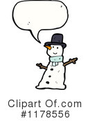 Snowman Clipart #1178556 by lineartestpilot