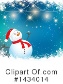 Snowman Clipart #1434014 by KJ Pargeter
