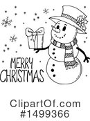 Snowman Clipart #1499366 by visekart