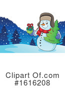 Snowman Clipart #1616208 by visekart