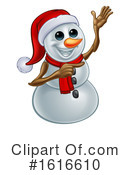 Snowman Clipart #1616610 by AtStockIllustration