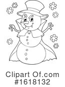 Snowman Clipart #1618132 by visekart