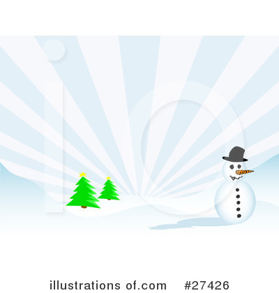 Snowman Clipart #27426 by KJ Pargeter