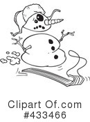 Snowman Clipart #433466 by toonaday