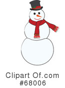 Snowman Clipart #68006 by Pams Clipart