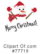 Snowman Clipart #77719 by Pams Clipart