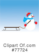 Snowman Clipart #77724 by Pams Clipart