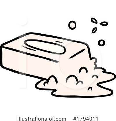 Royalty-Free (RF) Soap Clipart Illustration by lineartestpilot - Stock Sample #1794011