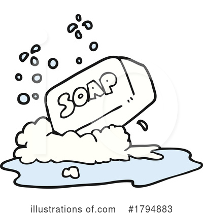 Royalty-Free (RF) Soap Clipart Illustration by lineartestpilot - Stock Sample #1794883