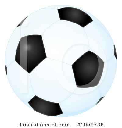 Soccer Ball Clipart #1059736 by Alex Bannykh