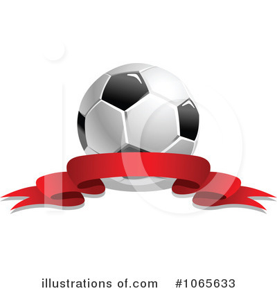 Royalty-Free (RF) Soccer Ball Clipart Illustration by Vector Tradition SM - Stock Sample #1065633