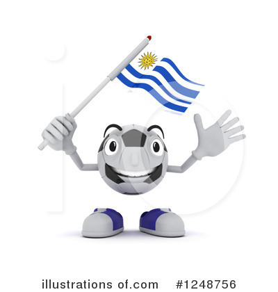 Uruguay Clipart #1248756 by KJ Pargeter