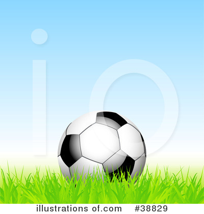 Royalty-Free (RF) Soccer Balls Clipart Illustration by elaineitalia - Stock Sample #38829